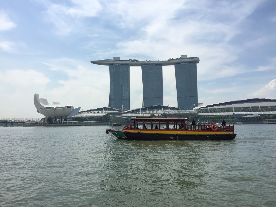 Bucket List: Marina Bay Sands Hotel (View from Merlion), Singapore // Out Of Office With Rebecca