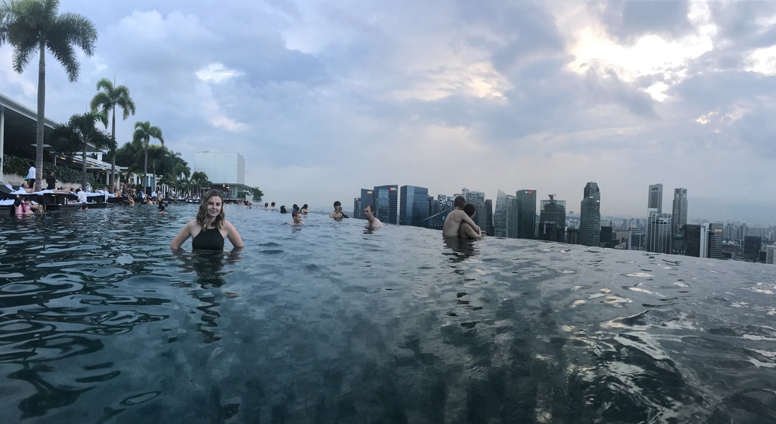 Bucket List: Infinity Rooftop Pool at Marina Bay Sands Hotel, Singapore // Out Of Office With Rebecca