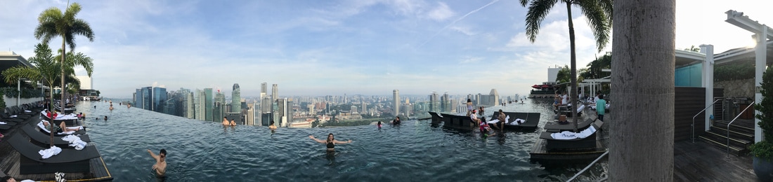 Bucket List: Infinity Rooftop Pool at Marina Bay Sands Hotel, Singapore // Out Of Office With Rebecca