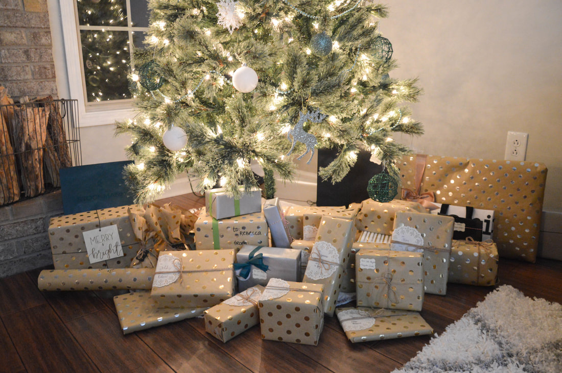 Christmas Tree - Presents // Out Of Office With Rebecca