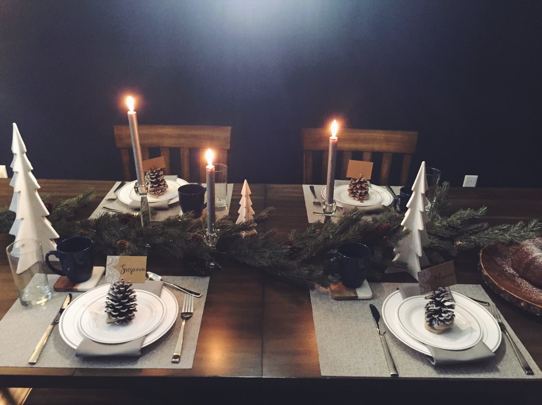 Christmas Dinner Decor // Out Of Office With Rebecca