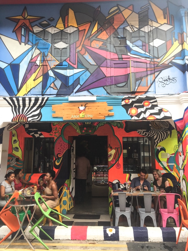 Street Art on Haji Lane in Arab Quarter, Singapore // Out Of Office With Rebecca